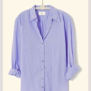 Xirena collard blouse